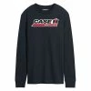 Licensed Character Men's Case IH Logo Distressed Long Sleeve Gray -Licensed Character Shop unnamed file 32412