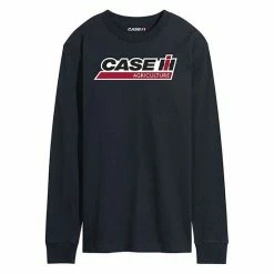 Licensed Character Men's Case IH Logo Distressed Long Sleeve Gray -Licensed Character Shop unnamed file 32414