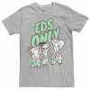 Licensed Character Men's Cartoon Netwrok Ed, Edd N Eddy Portrait Tee Athletic Heather -Licensed Character Shop unnamed file 32469