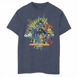 Licensed Character Boys 8-20 Justice League Character Burst Portrait Graphic Tee Kelly -Licensed Character Shop unnamed file 32538