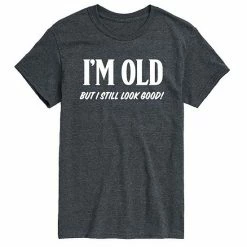 Licensed Character Men's Im Old Still Look Good Tee Black -Licensed Character Shop unnamed file 32540
