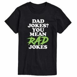 Licensed Character Men's Rad Dad Jokes Tee Grey -Licensed Character Shop unnamed file 32543