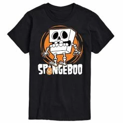 Licensed Character Men's SpongeBob SquarePants SpongeBoo Tee Black -Licensed Character Shop unnamed file 32546