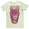 Licensed Character Men's DC FanDome The Flash Portrait Graphic Tee White -Licensed Character Shop unnamed file 32614