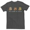 Licensed Character Men's Nintendo Zelda Link 8-Bit Pixel Armor Tee Charcoal Heather -Licensed Character Shop unnamed file 32625