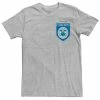 Licensed Character Men's Gilmore Girls Chilton Academy Left Chest Badge Tee White -Licensed Character Shop unnamed file 32650