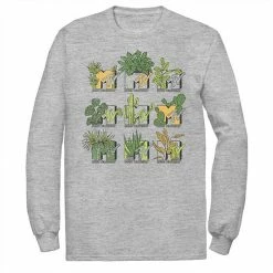 Licensed Character Men's MTV Mtve Succulents Plants Logo Tee White -Licensed Character Shop unnamed file 32658