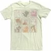 Licensed Character Men's Disney Mickey And Friends Cats Box Up Tee White