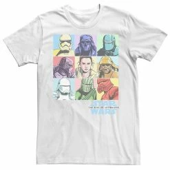 Licensed Character Men's Star Wars The Rise Of Skywalker Character Box Tee White -Licensed Character Shop unnamed file 32790