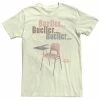 Licensed Character Men's Ferris Bueller's Day Off Empty Desk Tee White -Licensed Character Shop unnamed file 32791