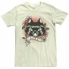 Licensed Character Men's Disney Hocus Pocus Binx Tattoo Tee Natural -Licensed Character Shop unnamed file 32797