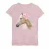Licensed Character Girls 7-16 Kawaii Horse With Bow Graphic Tee -Licensed Character Shop unnamed file 3280