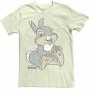 Licensed Character Men's Disney Bambi Thumper Big Portrait Tee Natural -Licensed Character Shop unnamed file 32803