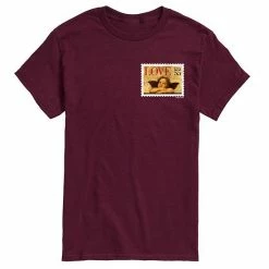 Licensed Character Men's USPS Cherub Stamp Tee Heather Blue -Licensed Character Shop unnamed file 32835