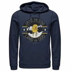 Licensed Character Men's Cartoon Network Adventure Time Jake The Dog Land Of Ooo Hoodie Charcoal Heather -Licensed Character Shop unnamed file 32923
