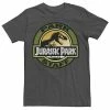 Licensed Character Men's Jurassic Park Staff Chest Logo Tee Kelly