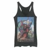 Licensed Character Juniors' DC Comics Prideful Women Poster Tank Top Black Heather