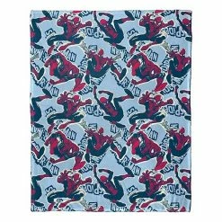 Licensed Character Spider-Man Micro Raschel Throw Blanket