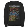 Licensed Character Men's DC Comics Superman 2001 Comic Book Cover Sweatshirt Black -Licensed Character Shop unnamed file 33003
