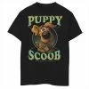 Licensed Character Boys 8-20 Scoob 2020 Little Scooby Poster Graphic Tee Black