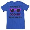 Licensed Character Men's "My Mom Is Cooler Than Yours" Mother's Day Tee Athletic Heather