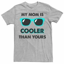 Licensed Character Men's "My Mom Is Cooler Than Yours" Mother's Day Tee Athletic Heather -Licensed Character Shop unnamed file 33056