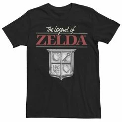Licensed Character Men's Nintendo The Legend Of Zelda Original Box Art Logo Tee Athletic Heather -Licensed Character Shop unnamed file 33091