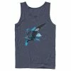 Licensed Character Men's Jurassic World Pterodactyl Geometric Poly Graphic Tank Top Athletic Heather -Licensed Character Shop unnamed file 33111