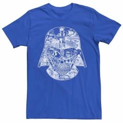 Licensed Character Men's Star Wars Darth Vader Sketch Tee Royal -Licensed Character Shop unnamed file 33128