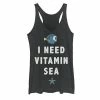Licensed Character Disney / Pixar Finding Dory Juniors' Vitamin Sea Graphic Tank Black Heather -Licensed Character Shop unnamed file 33180