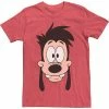 Licensed Character Men's Disney A Goofy Movie Max Big Face Tee Red Heather -Licensed Character Shop unnamed file 33225