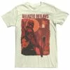 Licensed Character Men's Star Wars The Book Of Boba Fett Galactic Outlaws Red Hue Poster Tee Natural -Licensed Character Shop unnamed file 33234