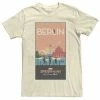 Licensed Character Men's Marvel Spider-Man Far From Home Berlin Abstract Movie Poster Tee Natural