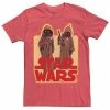Licensed Character Men's Star Wars Jawa Simple Poster Tee Red Heather -Licensed Character Shop unnamed file 33258