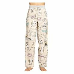 Licensed Character Women's Peanuts Fleece Pajama Pants