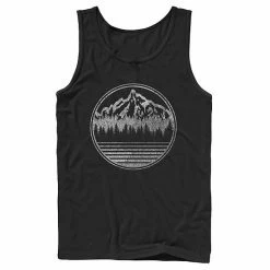 Licensed Character Men's Outdoorsy Type Silhouette Tank Charcoal -Licensed Character Shop unnamed file 33311