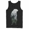 Licensed Character Men's Bear Mountain Silhouette Tank Charcoal -Licensed Character Shop unnamed file 33318