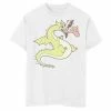 Licensed Character Boys 8-20 Cuphead Grim Matchstick And Living Fireball Tee Royal Heather -Licensed Character Shop unnamed file 33325