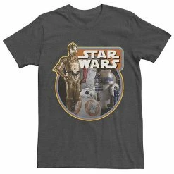 Licensed Character Men's Star Wars Droids Tee Royal Heather -Licensed Character Shop unnamed file 33342