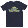 Licensed Character Men's Disney / Pixar Toy Story Aliens Pizza Planet Classic Tee Black -Licensed Character Shop unnamed file 33457