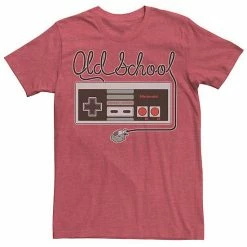 Licensed Character Men's Nintendo NES Controller Old School Tangled Tee Kelly