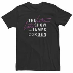Alternative view of Licensed Character Men's The Late Late Show With James Corden Tee Navy