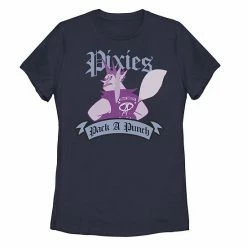 Licensed Character Juniors' Disney / Pixar Onward Pixies Pack A Punch Tee Navy -Licensed Character Shop unnamed file 33515
