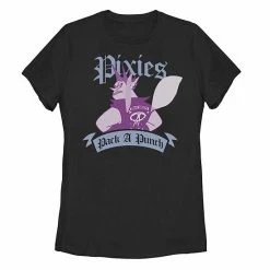 Licensed Character Juniors' Disney / Pixar Onward Pixies Pack A Punch Tee Navy -Licensed Character Shop unnamed file 33516
