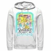 Licensed Character Men's Nickelodeon Rugrats Neon Rainbow Reptar And Friends Hoodie -Licensed Character Shop unnamed file 3352
