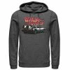 Licensed Character Men's Back To The Future Retro Vintage Delorean Hoodie -Licensed Character Shop unnamed file 3353
