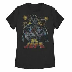 Licensed Character Juniors'Star Wars Darth Vader El Jefe "The Chief" Tee Black -Licensed Character Shop unnamed file 33545