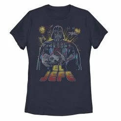 Licensed Character Juniors'Star Wars Darth Vader El Jefe "The Chief" Tee Black -Licensed Character Shop unnamed file 33546