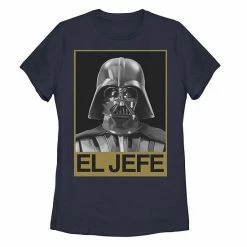 Licensed Character Juniors'Star Wars Darth Vader Ej Jefe "The Chief" Tee Black -Licensed Character Shop unnamed file 33552