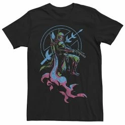 Licensed Character Men's Star Wars Boba Fett Seal Tee Black -Licensed Character Shop unnamed file 33583